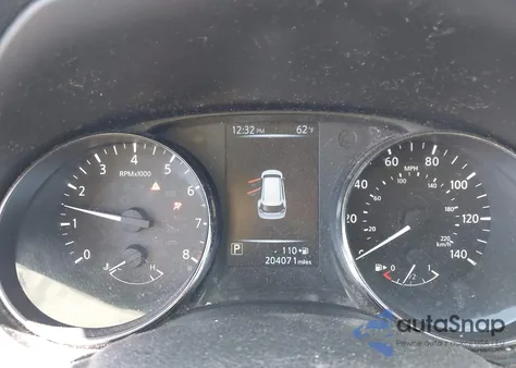 2017 Nissan Rogue Sv z USA, uszkodzony, nr VIN KNMAT2MT7HP598246